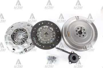 DEBRİYAJ SETİ VOLANLI TRANSPORTER T5 04-09 2.5 TDI AXD 130 PS HİDROLİK RULMANLI