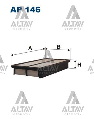 HAVA FİLTRESİ CORONA 92=> / RAV-4  96-00
