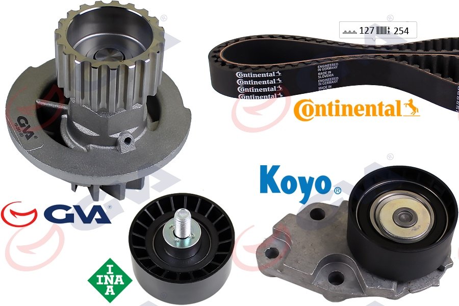 DEVİRDAİMLİ EKSANTRİK GERGİ KİTİ (127x254) CHEVROLET-DAEWOO AVEO-CRUZE-KALOS-LACETTI-NUBIRA 1.4-1.4-1.6 (05-)