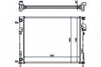 SU RADYATORU ( RENAULT : TRAFFIC II 1.9DCI OPEL : VIVARO 1.9DCI AC ) MEKANİK