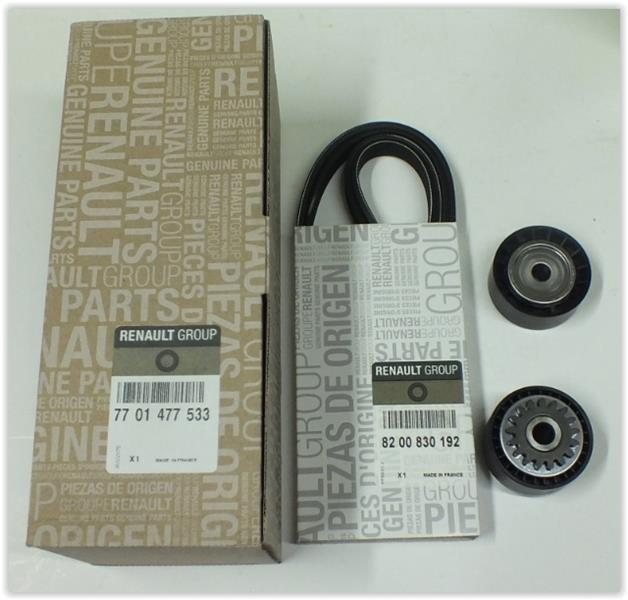 ALTERNATÖR GERGİ KİTİ CLIO II-SYMBOL II–LOGAN-SANDERO 1.2 16V (D7F–D4F)