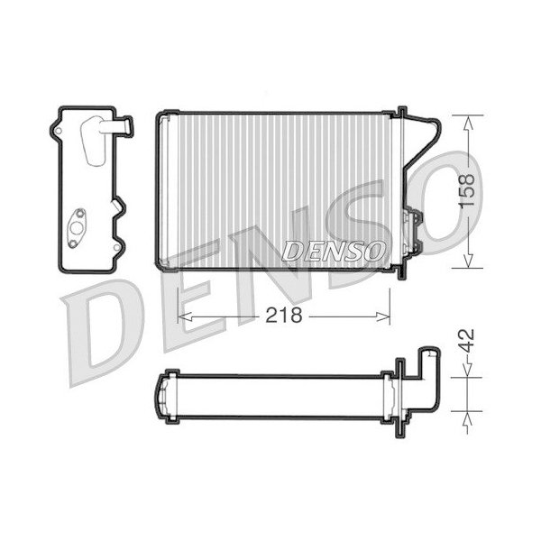 KALORİFER RADYATÖRÜ UNO (218x145x32)