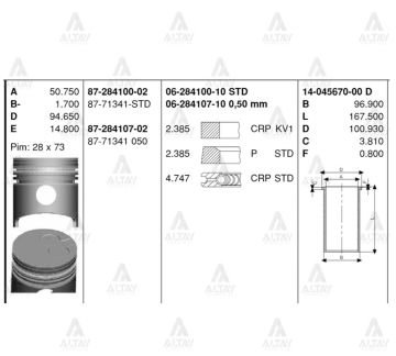 GÖMLEK CERES 92-99 2.2 STD