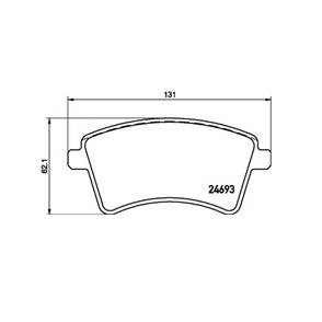 ÖN BALATA KNG III 1.6 16V-1.5 DCI 02/08=> MERCEDES CITAN 12=>