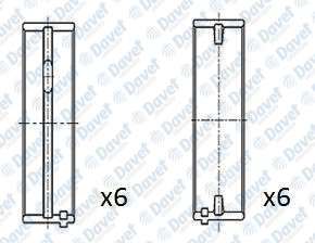 ANA YATAK TRANSPORTER T5 TOUAREG 2.5TDI AXD/AXE/BAC/BLJ/BLK/BNZ/BPC/BPD/BPE