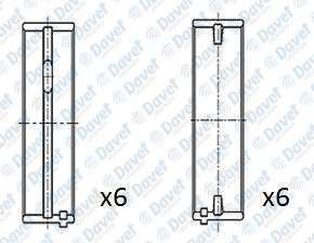 ANA YATAK TRANSPORTER T5 TOUAREG 2.5TDI AXD/AXE/BAC/BLJ/BLK/BNZ/BPC/BPD/BPE