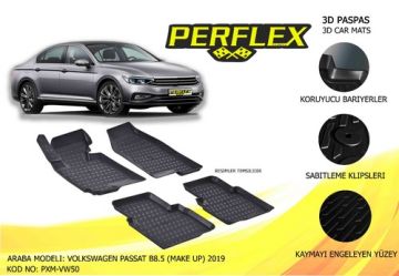 PASPAS 3D HAVUZLU X-MAT X-MAT PASPAS VW PASSAT B8.5 2020