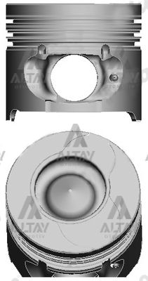 SEGMAN CLIO / KANGOO 02=> 1.5D K9K EURO3-4-5 050 76mm