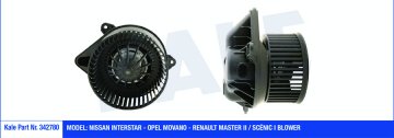 KALORIFER MOTORU MEGANE I SCENIC I 1,4 / 1,6
