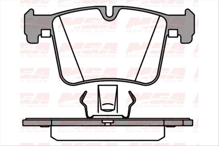 Fren Balata On ( Bmw : 1 Serısı / 3Serısı 2011>)